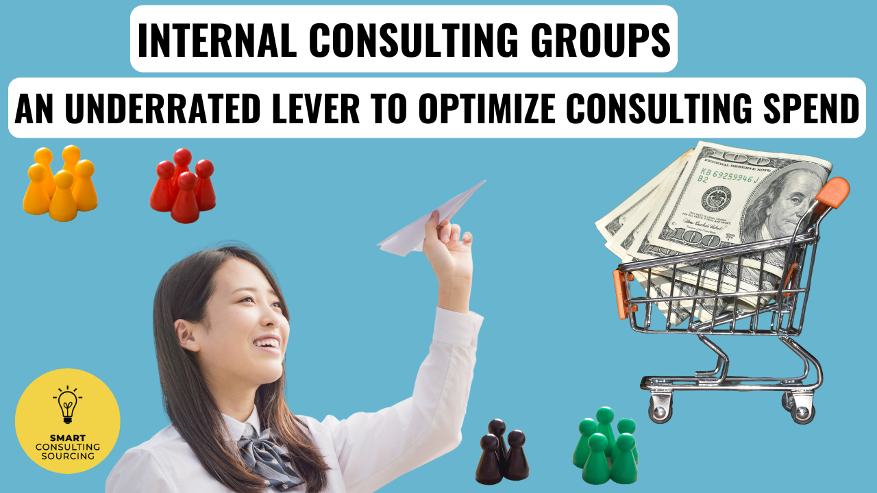 Internal Consulting Groups: An Underrated Lever to Optimize Consulting Spend